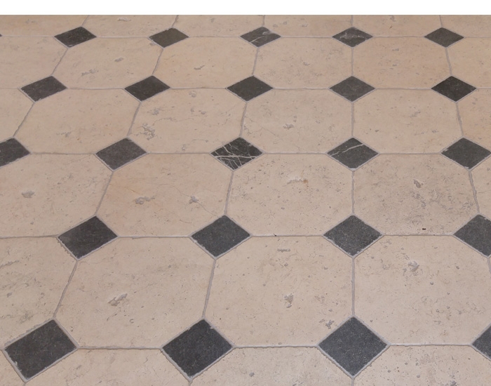 black and white stone