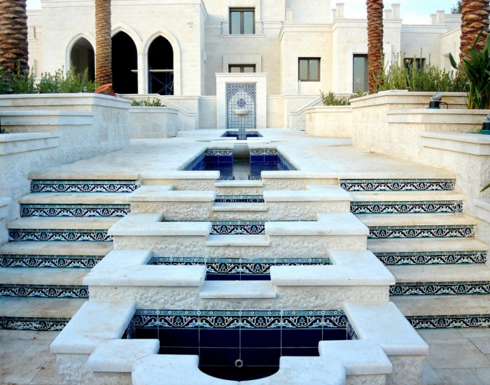 Armenian ceramics stairs