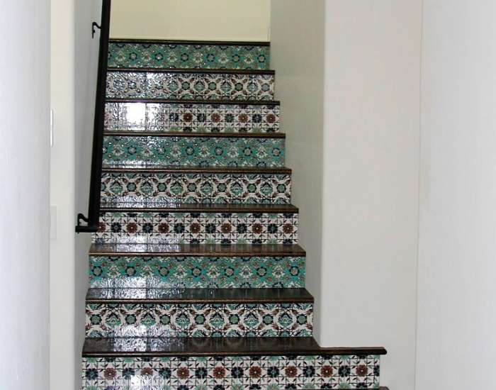 Armenian ceramics stairs