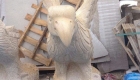 stone art eagle