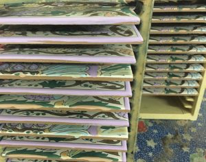 Hand painted Armenian ceramic tiles